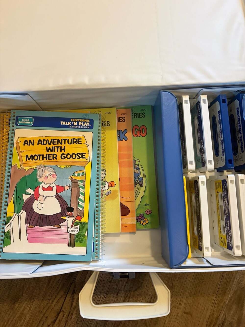 Vintage Child Guidance Electronic Talk N Play Learning System Carry Case with Bo - Picture 4 of 7
